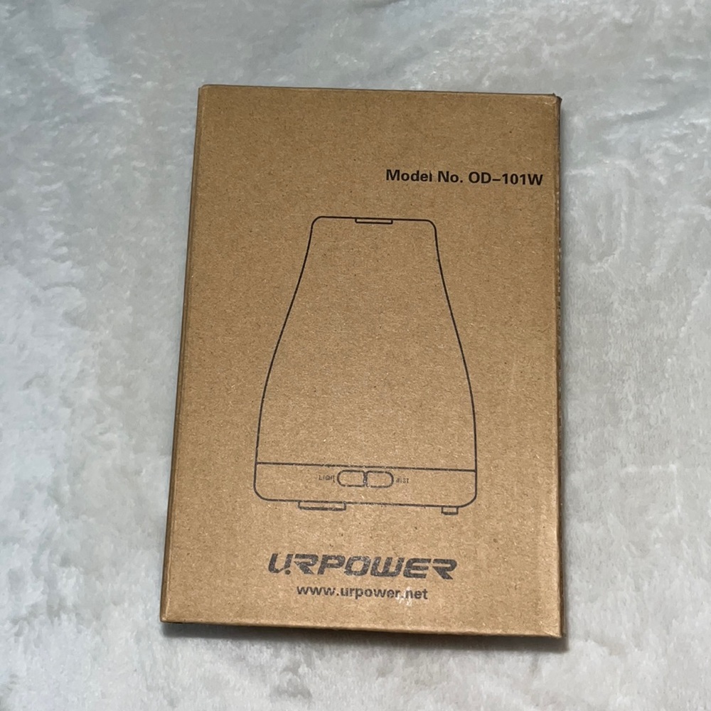 New Urpower essential oil diffuser in a marble color